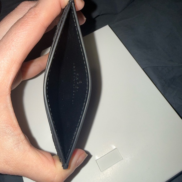 Authentic Gucci Black GG leather Card Holder - Picture 4 of 4